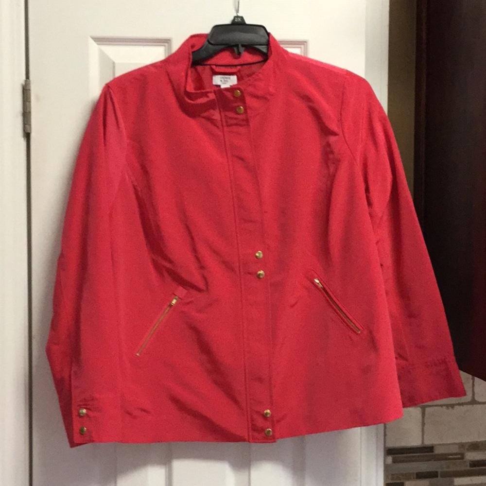 Crown & Ivy water resistant jacket